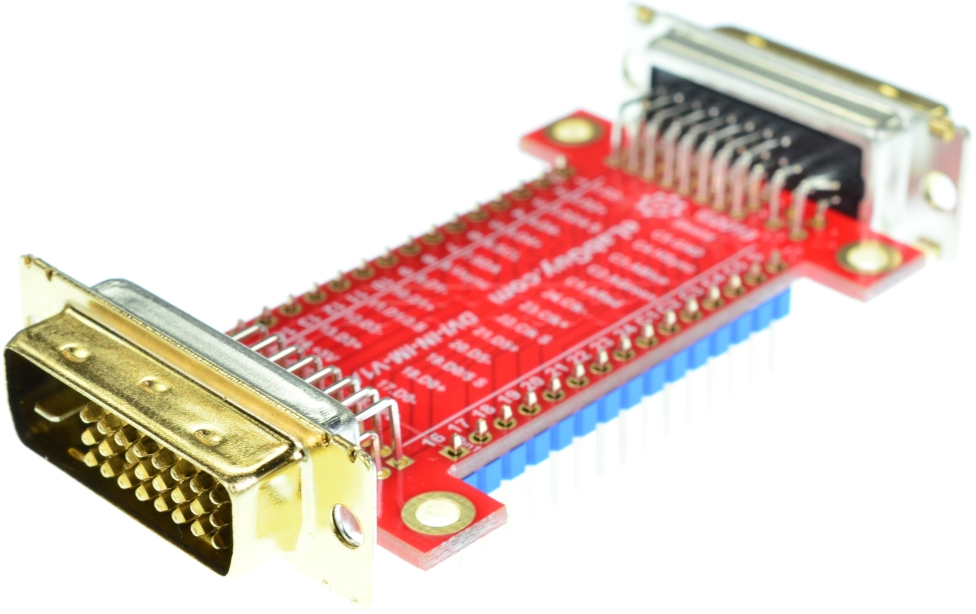 DVI-I Dual Link Female connector Breakout Board